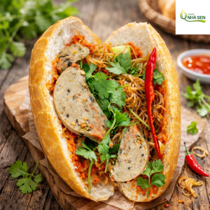 bánh mì chay tam vị
